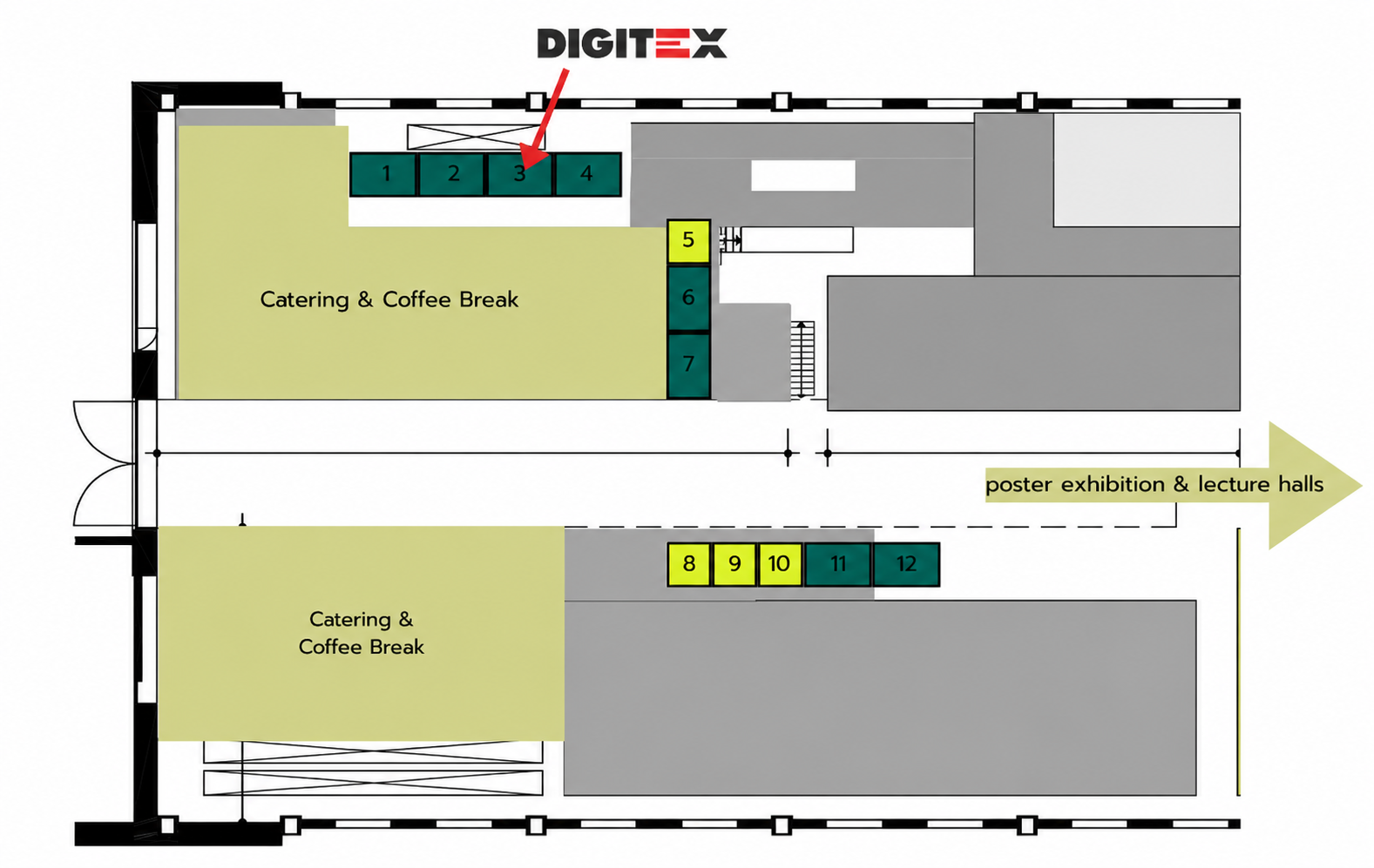 A graphic from the ECEE2026 conference plan and spacing.